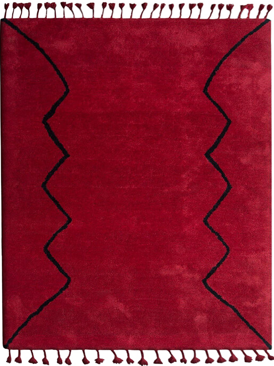 Tapis-Boujad-rouge-8908-MONT-G8 collection Angelo